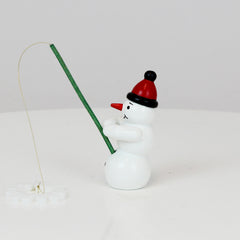Snowman Fisherman