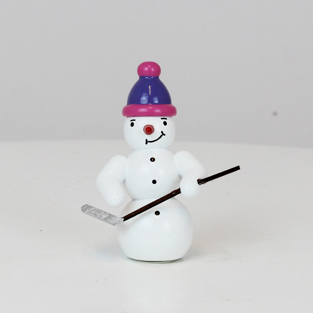 Snowman Hockey Player