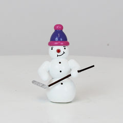 Snowman Hockey Player