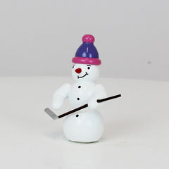 Snowman Hockey Player