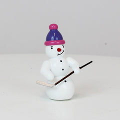 Snowman Hockey Player