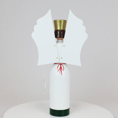 Angel Red & White – Floral Motif