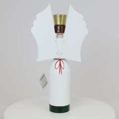 Angel Red & White – Floral Motif (Illuminated)