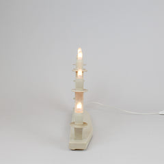 Electric Light Arch with 7 Candles – Natural (Corded)
