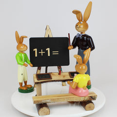 Large Easter Bunny School – Teacher and Two Students