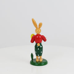 Easter Bunny Girl with Brush & Egg