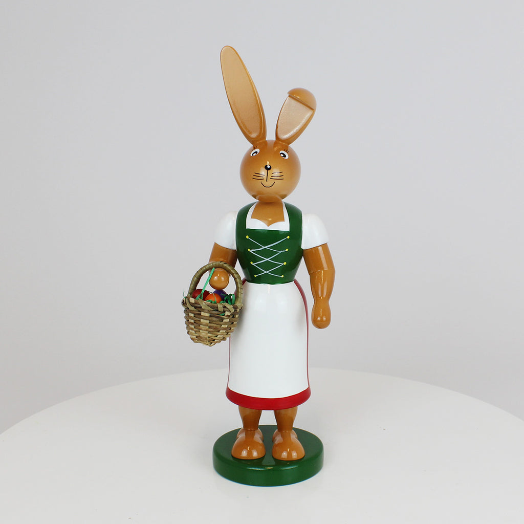 Small Easter Bunny Girl with Long Skirt & Apron