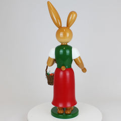 Large Easter Bunny Girl with Long Skirt & Apron