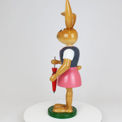 Large Easter Bunny Girl in Dirndl