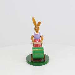Small Easter Bunny Girl with Pram