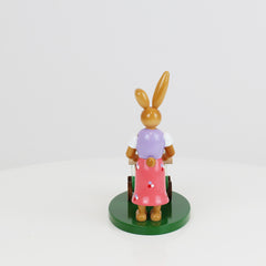 Small Easter Bunny Girl with Pram