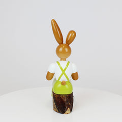 Easter Bunny Girl with Bowl