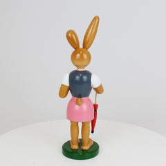 Small Easter Bunny Girl in Dirndl