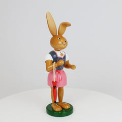 Small Easter Bunny Girl in Dirndl