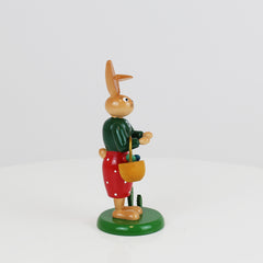 Easter Bunny Girl with Long Skirt & Basket