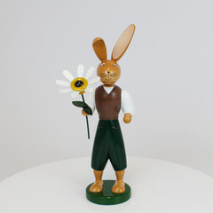 Easter Bunny with Daisy