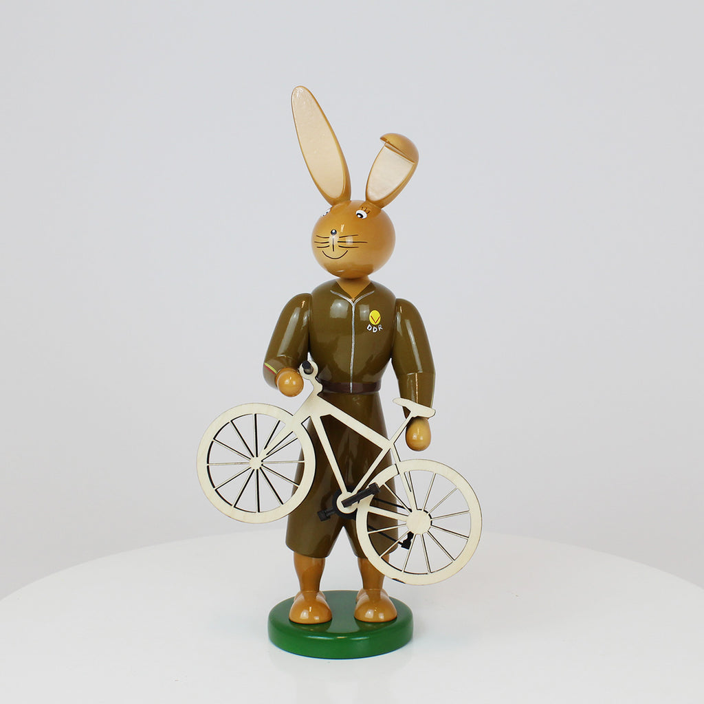 Easter Bunny with Bicycle