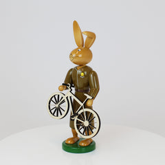 Easter Bunny with Bicycle