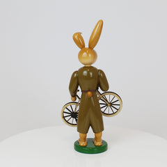 Easter Bunny with Bicycle