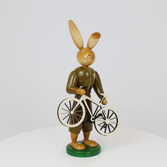 Easter Bunny with Bicycle