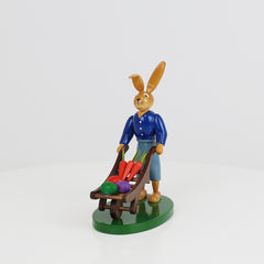 Easter Bunny with Handcart