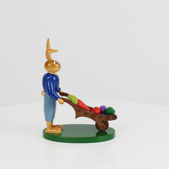 Easter Bunny with Handcart