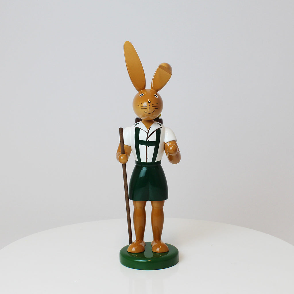Small Easter Bunny in Short Trousers