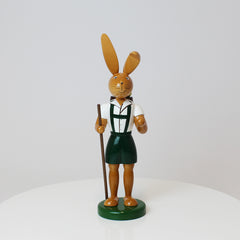 Small Easter Bunny in Short Trousers