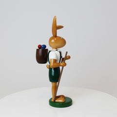Small Easter Bunny in Short Trousers