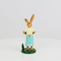 Easter Bunny Girl with Tray
