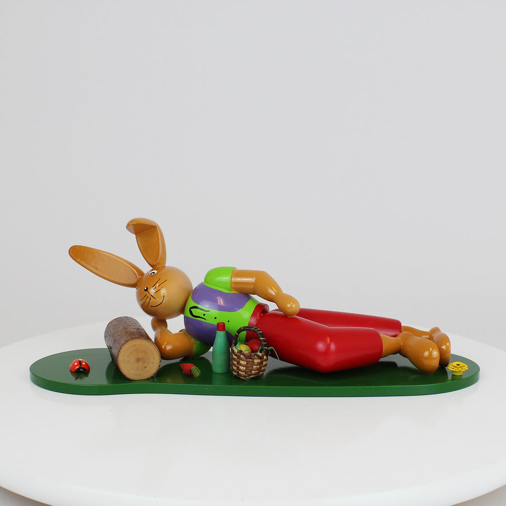 Easter Bunny Lying
