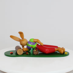 Easter Bunny Lying