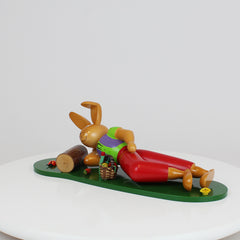 Easter Bunny Lying