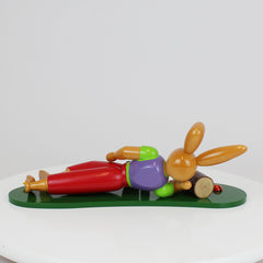 Easter Bunny Lying