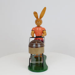 Medium Easter Bunny Girl with Pram