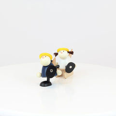 Hans & Lotte on a Sled