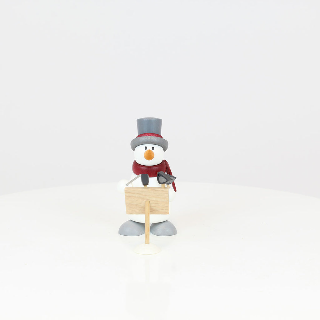 Snowman Fritz as Conductor