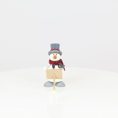 Snowman Fritz as Conductor