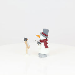Snowman Fritz as Conductor