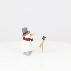 Snowman Fritz as Conductor