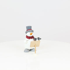 Snowman Fritz as Conductor
