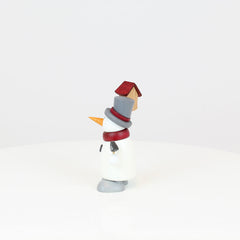 Fritz the Snowman with Birdhouse