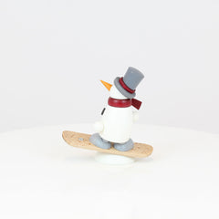 Fritz on the Snowboard