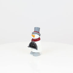 Snowman Fritz with Arch Candle Holder