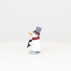 Snowman Fritz with Arch Candle Holder
