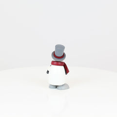 Snowman Fritz with Arch Candle Holder