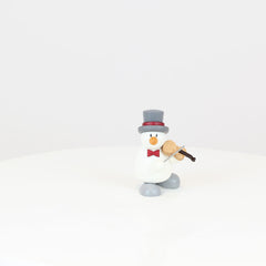 Snowman Otto with Violin
