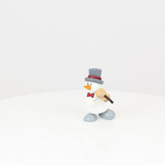 Snowman Otto with Violin