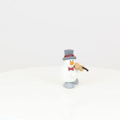 Snowman Otto with Violin