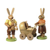 Rabbit Parents with their kids (Set of 2)